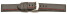 Bracelet-montre - ardillon large - high-tech - aspect textile - gris - couture rouge et noire 20mm 22mm 24mm 26mm