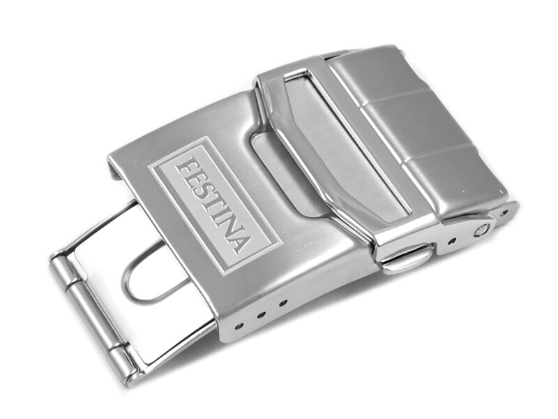 Boucle ardillon SELECT-HEURE classique acier inox brillant pour bracelet montre