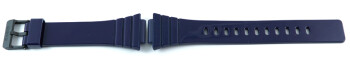 Bracelet bleu foncé Casio pour W-215H en résine -...