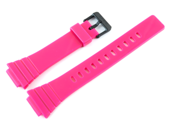 Bracelet original Casio en résine, rose fuchsia...