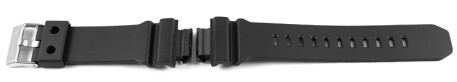 Bracelet Casio pour montre GD-X6900-7, résine noire - boucle acier argenté