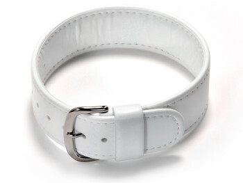 Bracelet 1 pièce Casio pour BG-142L-7V en cuir blanc
