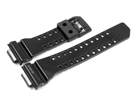 Bracelet Casio G-Shock en noir, très brillant pour GBA-400-1A9, GBA-400-1A9V