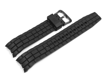 Bracelet Casio résine pour EFR-523PB-1, EFR-523PB, noir