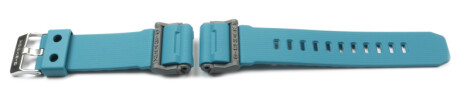Bracelet Casio en résine pour GD-400-2, GD-400, bleu