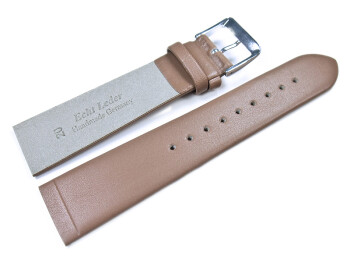 Bracelet montre marron clair pour la fixation par vis en...