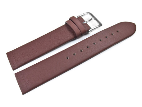 Bracelet montre marron pour la fixation par vis en cuir...