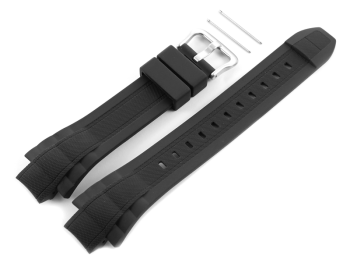 Casio Bracelet résine noire pour MDV-301-5AVF, MDV-301-1AVF