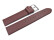 Bracelet montre cuir marron adaptable à 355XLGLD