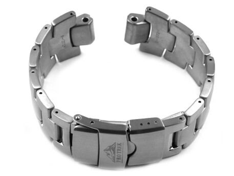 Bracelet titane Casio PRW-3000T-7, PRW-3000T