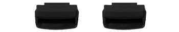 Pièces de bout Casio résine noire pour BG-3002V-1, BG-3002V