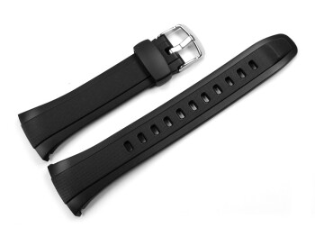 Bracelet Casio résine noire pour WVA-M650, WVA-M650-1A