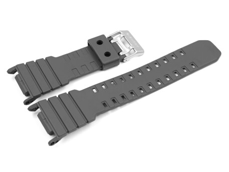 Bracelet résine grise de montre Casio DW-D5500-1, DW-D5500