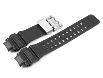 Casio Bracelet résine pour GW-A1100-1A3, noir - écritures vertes