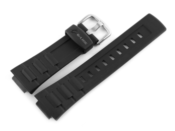 Bracelet de montre Casio résine noire p. BLX-102,...