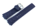 Bracelet montre Casio résine bleu foncé p.  BLX-102-2