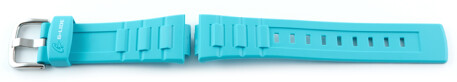 Bracelet Casio résine bleu clair p. BLX-102-2B