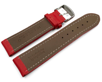 Bracelet de montre rembourré - imperméable - matériau High Tech - rouge