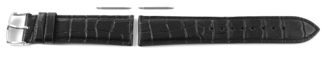 Bracelet de montre Casio pour EFR-526L, cuir, noir