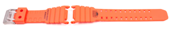 Bracelet Casio en résine orange pour DW-D5500MR-4JF, DW-D5000MR