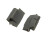 Pièces de bout Casio p. les bracelets montres métal AQ-160WD, résine, grise