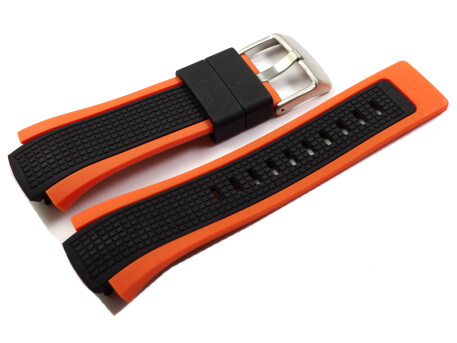 Bracelet de montre Festina PV noir/orange pour F6727/5 et F6738