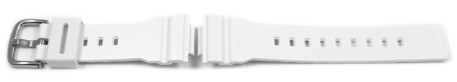 Bracelet de rechange Casio Baby-G résine blanche p. BA-112-7, BA-112