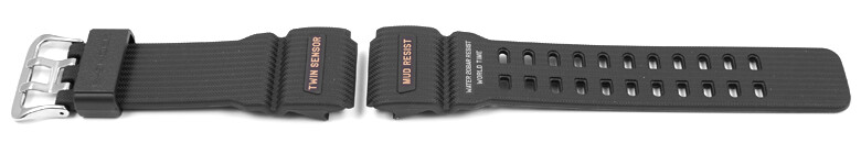 Bracelet En Silicone Résine Pour Casio G-Shock Navigation Master GWN-1000 - Longueur 140+90 Mm, Boucle Ardillon, Unisexe