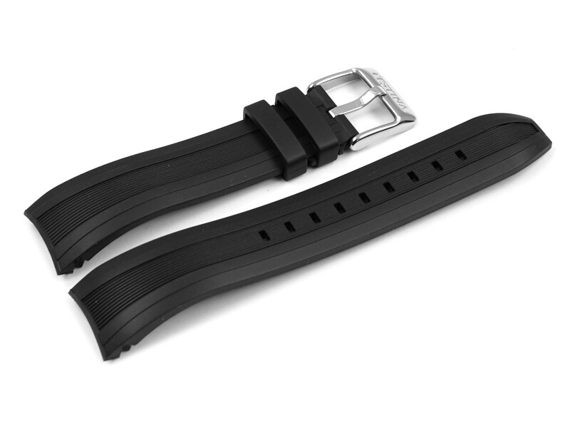 Bracelet De Montre Festina En Caoutchouc Noir - Pour Modèles F16838/F16839, Neuf Avec étiquettes