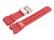 Bracelet montre Casio résine rouge GWG-1000RD, GWG-1000RD-4A