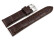 Bracelet montre Casio cuir marron p. EFR-547L-7, EFR-547L grain croco