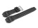 Bracelet montre Casio résine noire p. GA-1000-1B, GA-1000-2B, GA-1000-9G