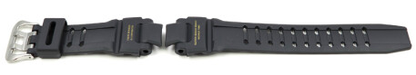 Bracelet montre Casio résine noire écritures dorées p. GA-1100-9, GA-1100