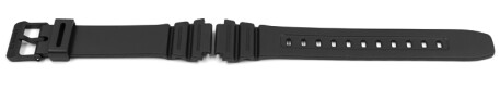 Bracelet de montre Casio W-216H, résine, noire