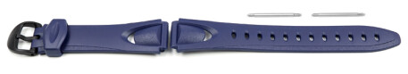 Bracelet montre Casio résine bleue pour W-732H-2AV