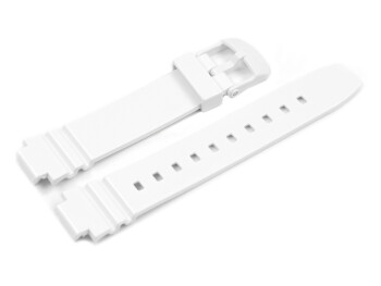 Bracelet montre Casio résine blanche LRW-250H-4...