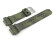 Bracelet montre Casio résine vert camouflage GA-100MM-3