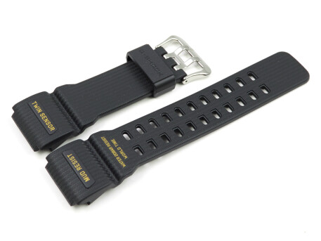 Bracelet Casio résine noire pour G-Shock GG-1000GB-1A, GG-1000GB-1AER, GG-1000GB