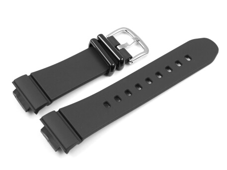 Bracelet montre Casio résine noire pour BGA-132,...