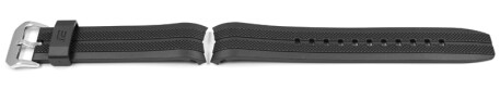 Bracelet en résine noire pour EFR-102-1A3V, EFR-102-1A5V bracelet montre