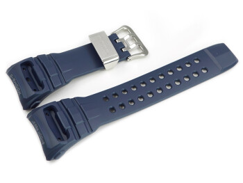 Casio Bracelet montre bleu pour GWN-Q1000NV-2A GWN-Q1000NV-2AJF en résine