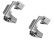 Casio PIECES DE BOUT pour bracelet acier EQW-A1200D-1 EQW-A1200DB-1 EQW-A1200RB-1