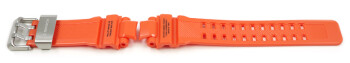 Casio Bracelet montre orange pour GW-A1100R-4A, GW-A1100R-4, GW-A1100R-4AER en résine