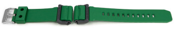 Bracelet Casio en résine verte pour GD-400-3, GD-400 