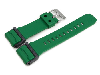 Bracelet Casio en résine verte pour GD-400-3, GD-400