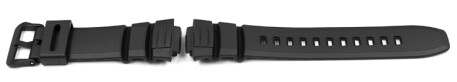 Bracelet montre Casio résine noire pour MCW-100H MCW-110H
