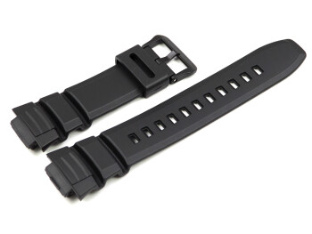 Bracelet montre Casio résine noire pour MCW-100H MCW-110H