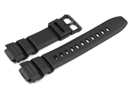 Bracelet montre Casio résine noire pour W-S220-1B 