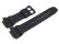 Bracelet Casio résine noire passant avec le logo en vert pour STL-S110H-1B, STL-S110H-1C