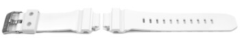 Bracelet montre Casio résine blanche p. GD-X6900FB-7, GD-X6900FB